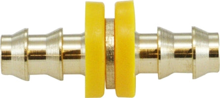 30305 by Midland | Push On Hose Barb Fitting | Hose Splicer | 5/16" Hose ID | Brass