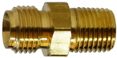 30401 by Midland | Welding Hose Fitting | Right Hand | 9/16-18 #122RWA | Welding Hose Connector | 1/4"-18 Size | Brass