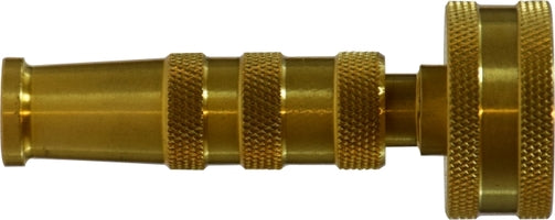 30640 by Midland | Garden Hose Nozzle | 3" ed Pattern Nozzle | 3/4" Female GHT | Cross | Brass