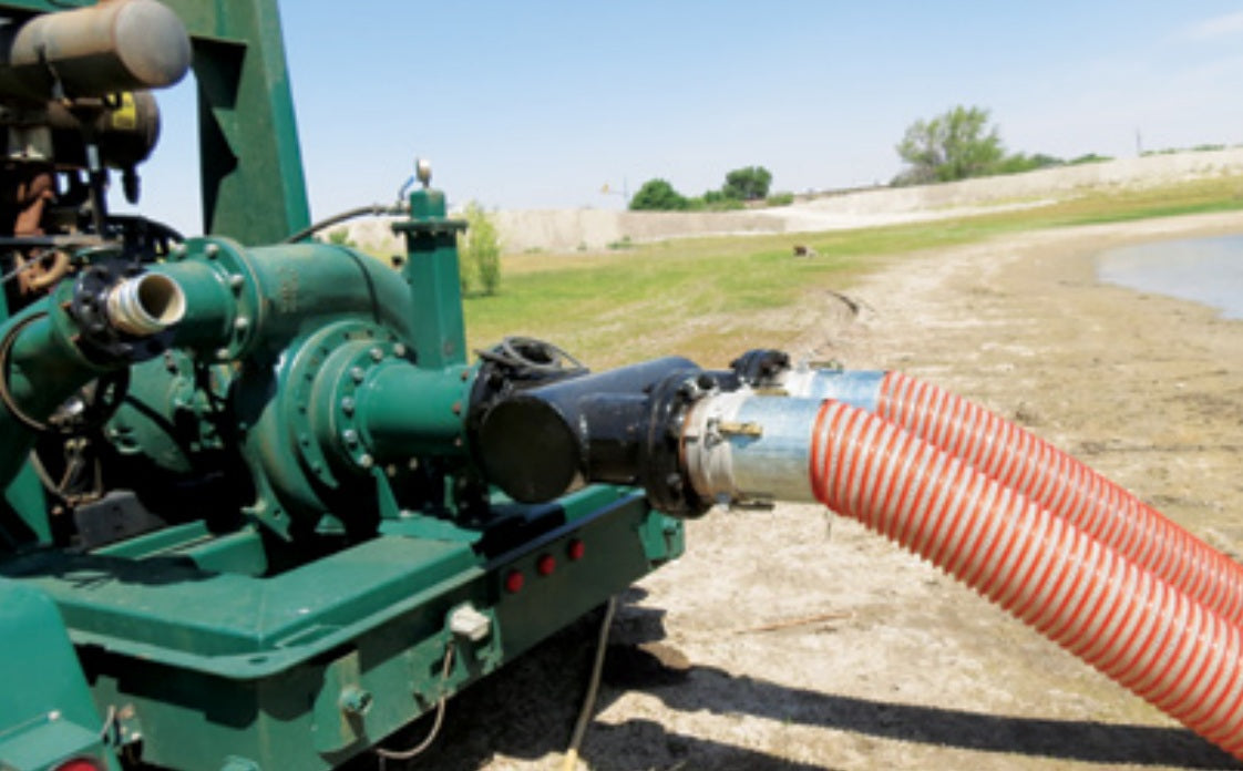 3076-0150-100 by Jason Industrial | 3076 Series | Heavy-Duty Suction and Transfer Hose | PVC | 1-1/2" ID | 2.03" OD | 110 PSI | Clear/Orange | 100ft