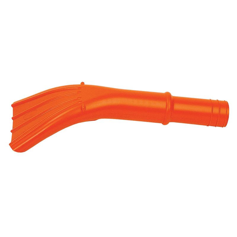 319 by Flexaust | Friction Fit Car Wash Vacuum Cleaning Nozzle | 1-1/2" | 4" Width | Orange | Polystyrene