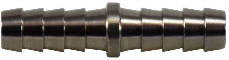 32091SS by Midland | Hose Barb Splicer | 1/8" Hose ID x 1/8" Hose ID | 316 Stainless Steel
