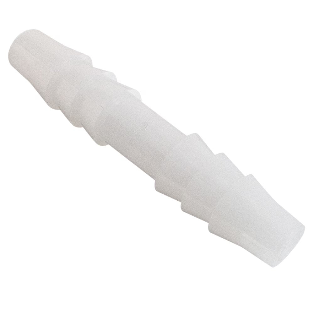 322HB-12N by Parker | Tube to Tube Fitting | 3/4" Union Barb x 3/4" Barb | 2.97" Length | Straight | White | Nylon