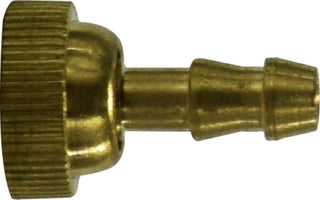 32782 by Midland | Pneumatic Tank Valve | Bicycle Pump Fitting | Deflator | 3/16" Hose Barb x Inflation Needle Thread | Brass