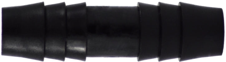 33097B by Midland | Plastic Pipe Fitting | Splicer | 5/8" Hose Barb x 5/8" Hose Barb | Black Polyethylene