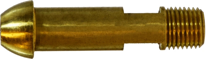 34012 (34-012) by Midland | Pol Fitting | Tail Piece with Wrench Flats | 1/4" Male NPT | 2.13" Length | Straight | Brass