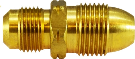 34046(34-046) by Midland | Pol Fitting | Male Adapter | 1/2" Male Flare x .880-14LH | Straight | Brass