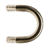 34633 by Midland | Beverage Fitting | U-Bend | 3/8" Hose ID x 3/8" Hose ID | 304 Stainless Steel