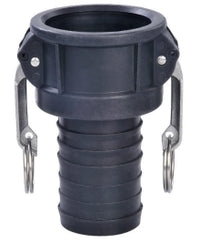 35933 (35-933) by Midland | Cam and Groove (Lite Pattern) | Type C | 1-1/4" Male NPT x 1-1/4" Hose Shank | Straight | Polypropylene