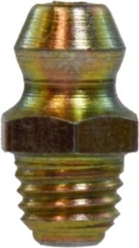 36141 (36-141) by Midland | Grease Fitting | Short Ball Check | 1/4"-28 Male NPTF Thread Forming | Straight | Steel