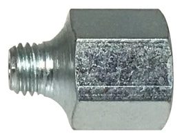 36300 by Midland | Grease Fitting | 1/8"-27 Female NPTF x 1/4-28" Male SAE-LT | 0.75" Length | Adapter | Zinc Plated Carbon Steel