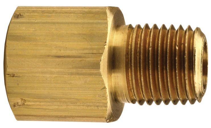 3750806C by Dixon Valve | Pipe Thread Adapter | 1/2" Female NPTF x 3/8" Male NPTF | Brass