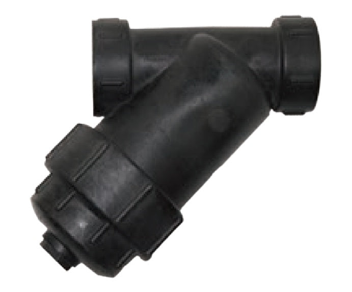 37891000 (10STR) by PT-Coupling | Type STR-Y | In-Line Y-Strainer | 1" Size | 125 PSI Max | Polypropylene