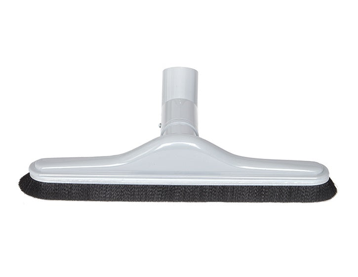 38535 by Flexaust | Friction Fit Nylon (Medium) Bristle Floor Brush | 1-1/2" (38mm) | 14" Width | Gray