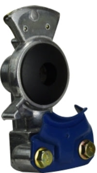 39874 by Midland | Truck & Trailer Gladhand | Service Blue | 1/2" FPT Port | Aluminum