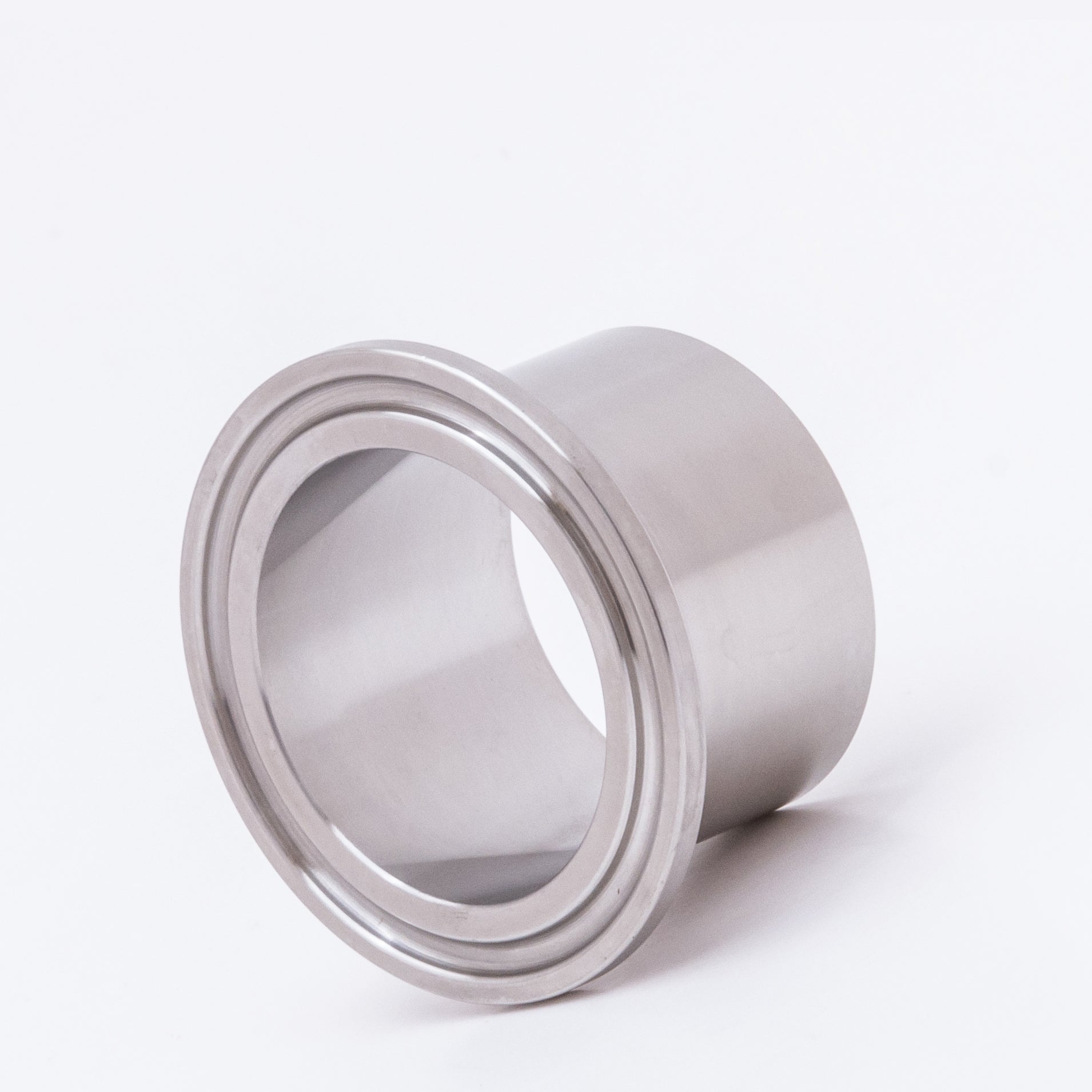 TCLW-10 316 by Campbell Fittings | 3A Fittings & Adapters | 2-1/2" Tri-Clamp x 2-1/2" Weld End | Long | Straight | 316 Stainless Steel