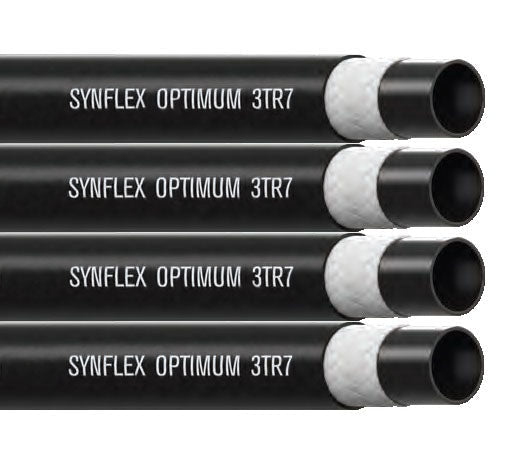 3TR7-04-4-250R Synflex Optimum by Danfoss | 3TR7 Quad Line Thermoplastic Hydraulic Hose | SAE 100R7 | -04 Hose | Old Part # 3130-04 | 250ft Reel (One Continuous Piece)