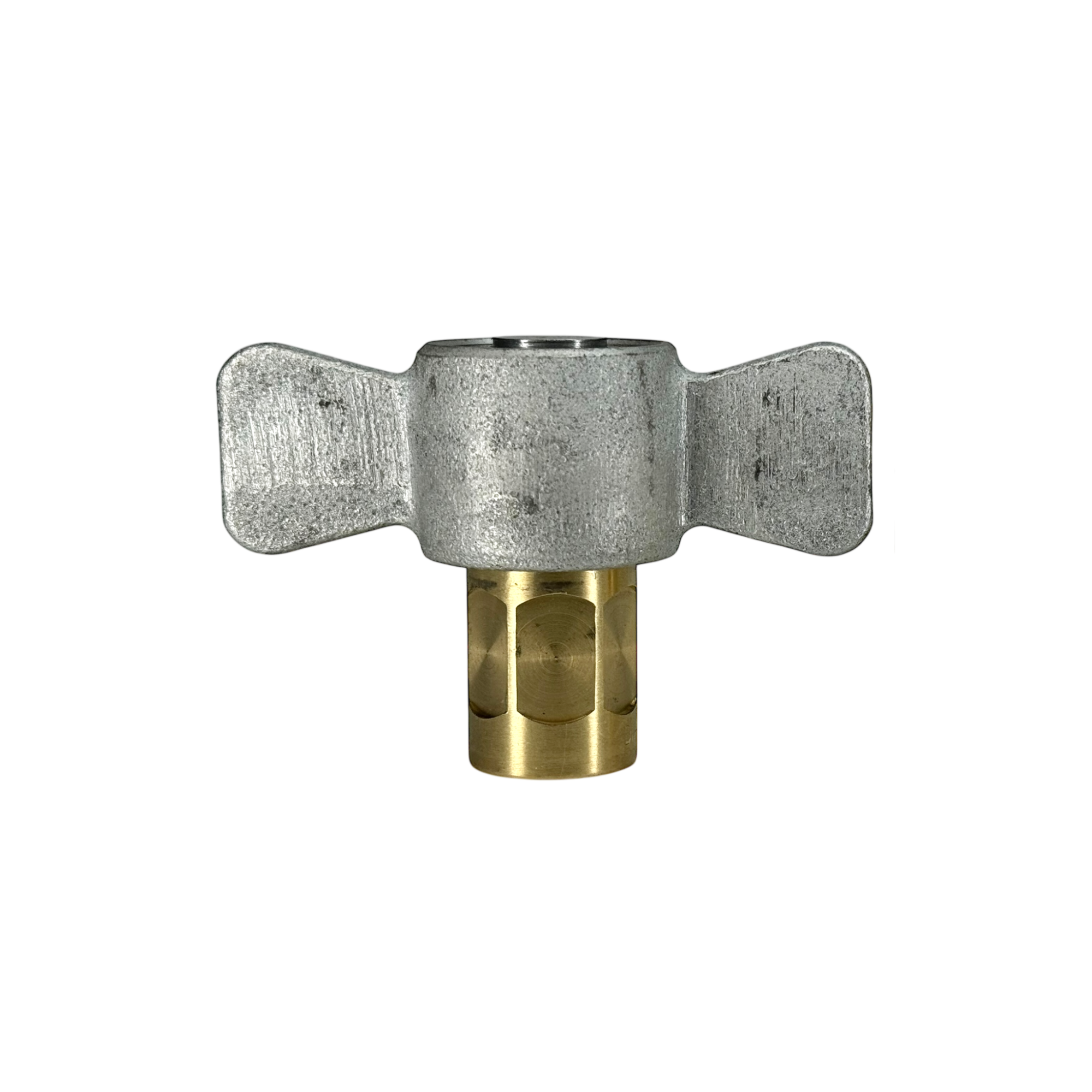 3WF3-B by Dixon Valve | Hydraulic Quick Disconnect Coupling | W-Series | 3/8" Female NPTF x 3/8" Wingstyle Interchange | Socket | Nitrile Seal | Brass
