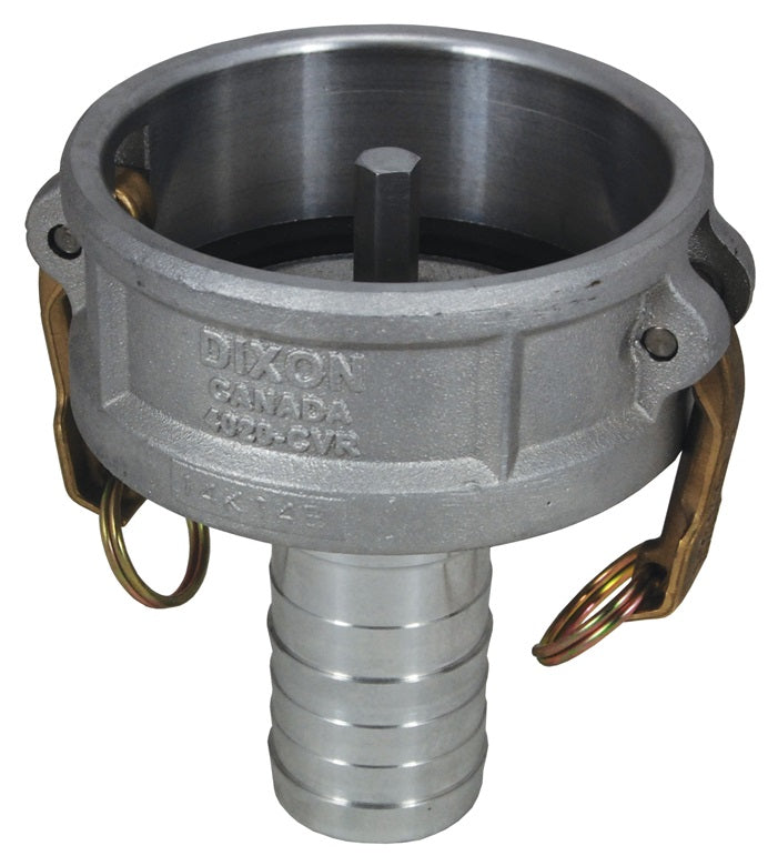 4020-CVR-AL by Dixon Valve | Vapor Recovery Coupler with Probe | 4" Coupler x 2" Hose Shank | Aluminum