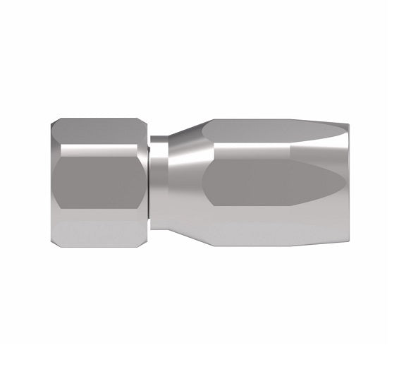 403-6S Aeroquip by Danfoss | Female Inverted Flare 100R5 Reusable Hose Fitting | -06 Female Inverted Flare x -06 Reusable Hose End | Steel