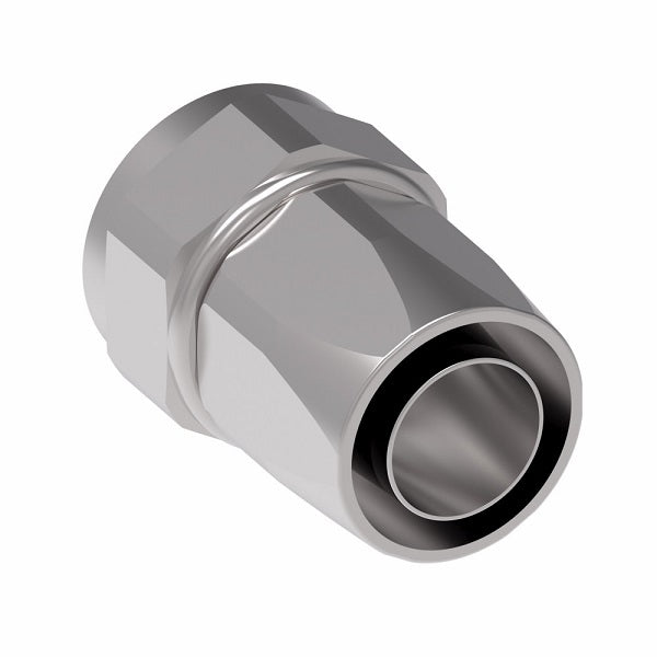 411-20S Aeroquip by Danfoss | Female 37° JIC Swivel 100R5 Reusable Hose Fitting (3 Piece) | -20 Female 37° JIC Swivel x -20 Reusable Hose End | Steel