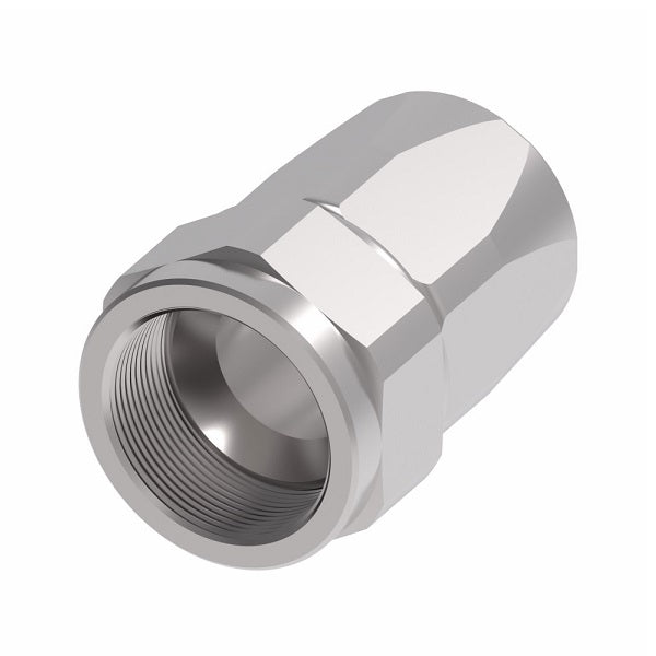 411-20S Aeroquip by Danfoss | Female 37° JIC Swivel 100R5 Reusable Hose Fitting (3 Piece) | -20 Female 37° JIC Swivel x -20 Reusable Hose End | Steel