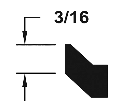 40BS-H100 Dixon Valve 1" Sanitary Heavy PTFE Bevel Seat Gasket