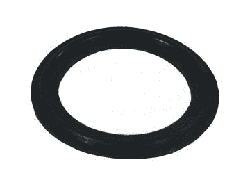 40MP-U250 Dixon Valve 2-1/2" Buna-N Sanitary Clamp Gasket - Black - Pack of 25