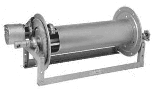 G-4124-17-18 by Hannay | 4100 Series | Manual Bevel Gear Crank Rewind Reel