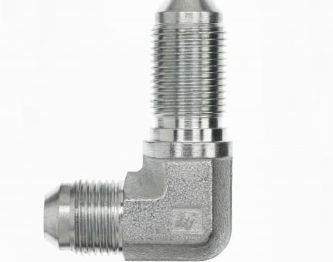 2701-20-20-FG by Brennan Inc. | -20 Male JIC x -20 Male JIC Bulkhead | 90° Elbow | Forged Steel