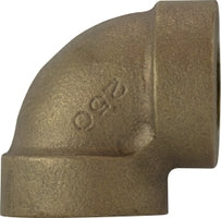 43107 by Midland | Extra Heavy | 1-1/2" Female Pipe x 1-1/2" Female Pipe | 90° Elbow | Bronze