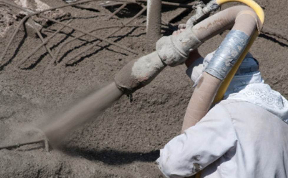 4310-0200-050 by Jason Industrial | 4310 Series | Gunite Sand & Cement Hose | Gum Rubber | 2" ID | 2.88" OD | 150 PSI | Tan | 50ft