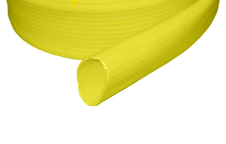 4358-0300-050 by Jason Industrial | 4358 Series | Oil Resistant Water Discharge Hose | Nitrile/PVC | 3" ID | 250 PSI | Yellow | 50ft