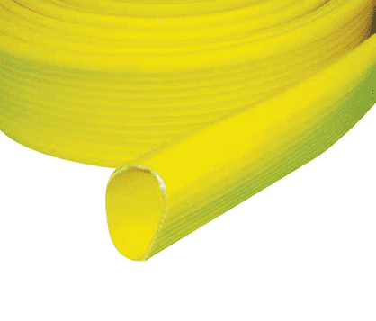 4358-1000-100 by Jason Industrial | 4358 Series | Oil Resistant Discharge Hose | 150 PSI | 10" ID | 0.160" Wall Thickness | Yellow | Nitrile/PVC | 100ft
