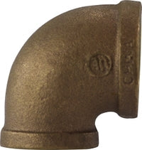 44125 by Midland | Reducer | 3/4" Female Pipe x 1/4" Female Pipe | 90° Elbow | Bronze