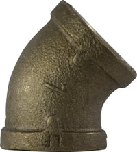 44185LF by Midland | Lead Free Fitting | 1" Female Pipe x 1" Female Pipe | 45° Elbow | Bronze