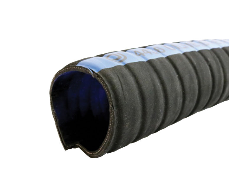 4436-0600-050 by Jason Industrial | 4436 Series | Oil Field Petro Waste Suction Hose | NBR/SBR | 6" ID | 6.65" OD | 150 PSI | Black | 50ft