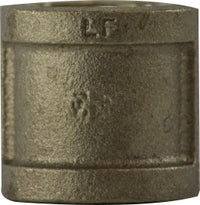 44416LF by Midland | Lead Free Coupling Fitting | 1-1/4" Female Pipe x 1-1/4" Female Pipe | Bronze