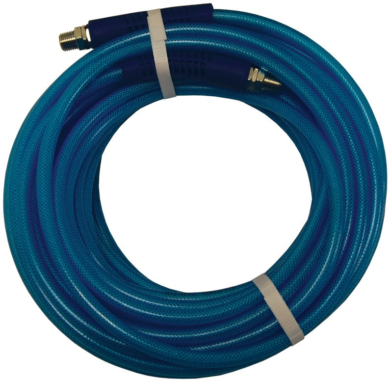650-6S by Dixon Valve | Polyurethane Air Hose | 3/8" Hose ID | 3/8" Male NPT x 3/8" Male NPT | 50ft Length