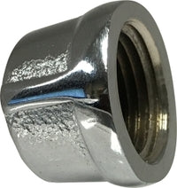 45470 by Midland | Cap | 1/8" Female Pipe | Chrome Plated Bronze