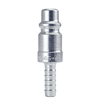 46-4 by ZSi-Foster | Quick Disconnect Plug | 1/4" ID | Hose Stem | Steel