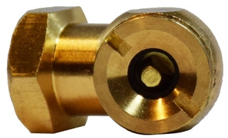 46600 by Midland | Pneumatic Hex Ball Foot Chuck | 1/4" Female Pipe (Live Air)