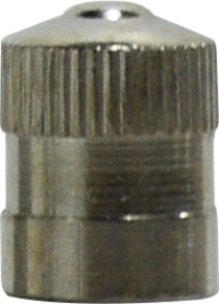 46631 by Midland | Pneumatic Tank Valve Cap | Short Nickel Plated Dome Cap