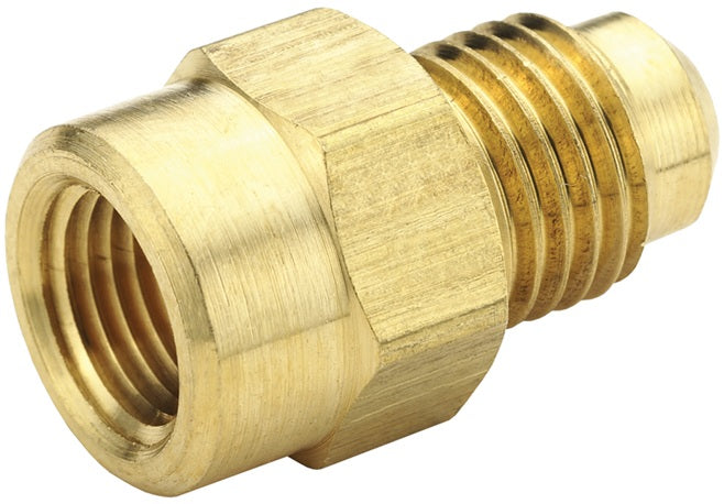 46F-8-4 by Dixon Valve | SAE 45° Flare Female Connector Adapter | 1/2" Male SAE 45° Flare x 1/4" Female NPT | Brass