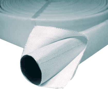 4703-1501 by Jason Industrial | 4703 Series | Heavy Duty Double Jacket (DJ) Mill Discharge Hose | 300 PSI Serv. Press. | 1-1/2" ID | 1.94" Bowl | White | 100ft