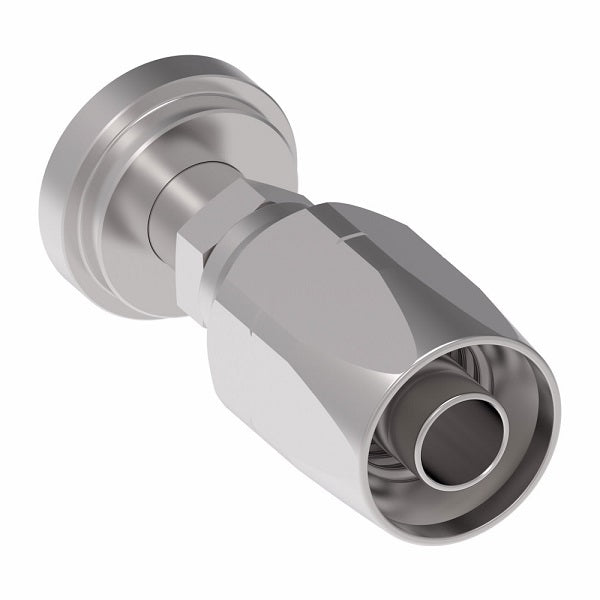 4744-20S Aeroquip by Danfoss | Code 61 Split Flange SAE J518 100R2 Skive Style Reusable Hose Fitting | -20 Code 61 Split Flange x -20 Reusable Hose End | Steel