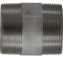 48203 by Midland | Schedule 40 Welded Nipple | 3" Diameter x 4" Length | 304 Stainless Steel