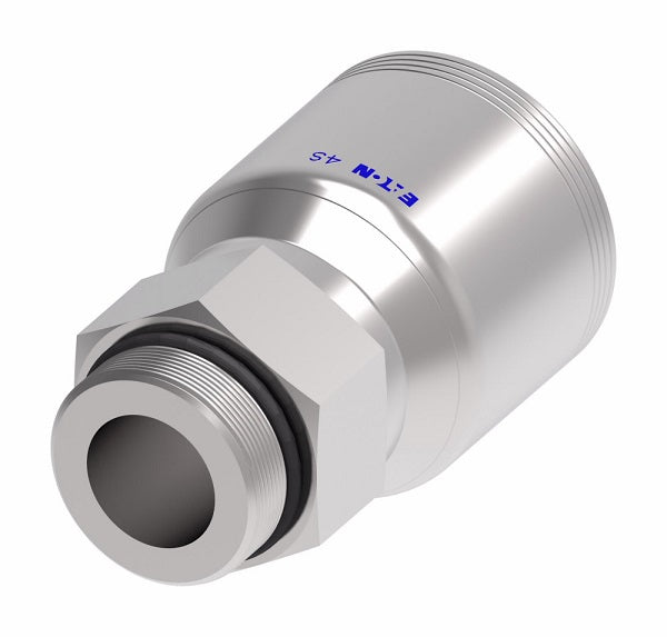 4SA20MB20 Aeroquip by Danfoss | 4 Wire 4S Male O-Ring Boss Rigid (MB) Crimp Fitting | -20 Male O-Ring Boss x -20 Hose Barb | Steel