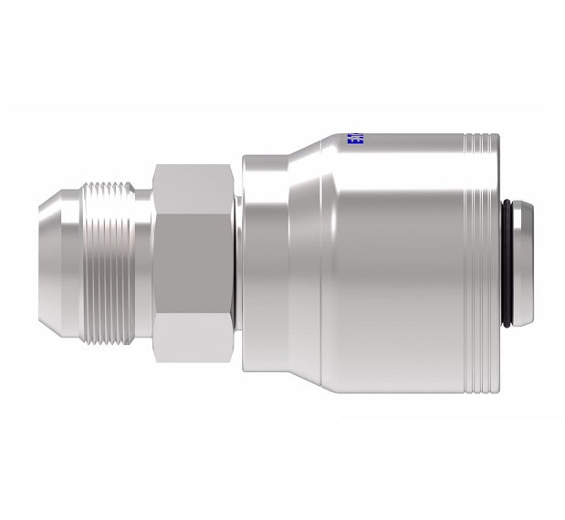 4SA16MJ16 Aeroquip by Danfoss | 4 Wire 4S Male JIC/37° Rigid (MJ) Crimp Fitting | -16 Male JIC/37° Rigid x -16 Hose Barb | Steel