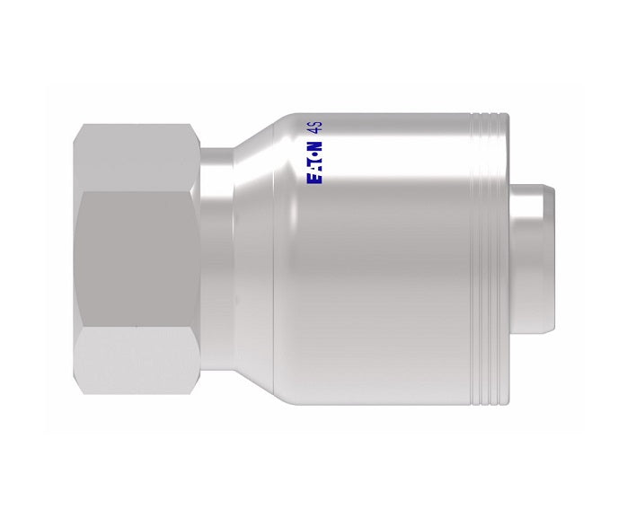 4S20BF20 Aeroquip by Danfoss | 4 Wire 4S Female BSPP Swivel 60° Cone Seat (BF) Crimp Fitting | -20 Female BSPP Swivel x -20 Hose Barb | Steel